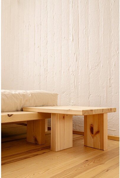 Brązowa szafka nocna z litego drewna sosnowego Japan – Karup Design
