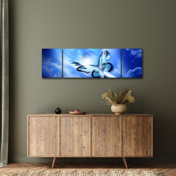Obraz - Motyl, symbol nadziei (170x50 cm)