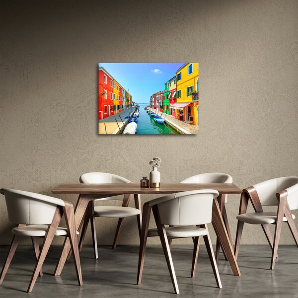 Obraz - Wyspa Burano, Wenecja, Włochy (70x50 cm)