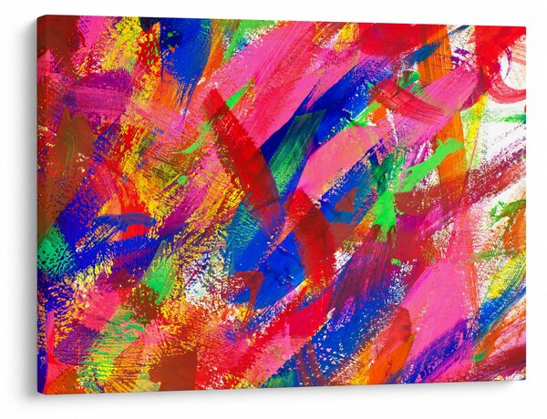 Obraz - Kolorowa abstrakcja (70x50 cm)