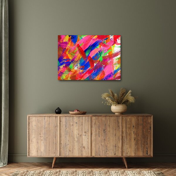 Obraz - Kolorowa abstrakcja (70x50 cm)
