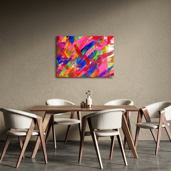 Obraz - Kolorowa abstrakcja (70x50 cm)