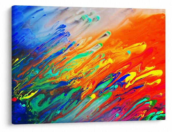 Obraz - Kolorowa abstrakcja (70x50 cm)