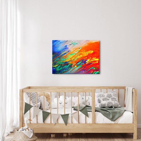 Obraz - Kolorowa abstrakcja (70x50 cm)