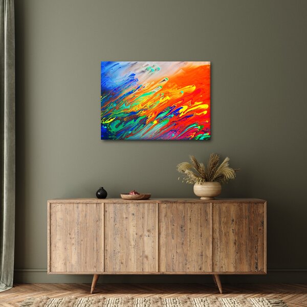 Obraz - Kolorowa abstrakcja (70x50 cm)