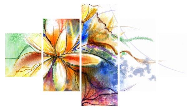 Obraz - Kwiat (125x70 cm)