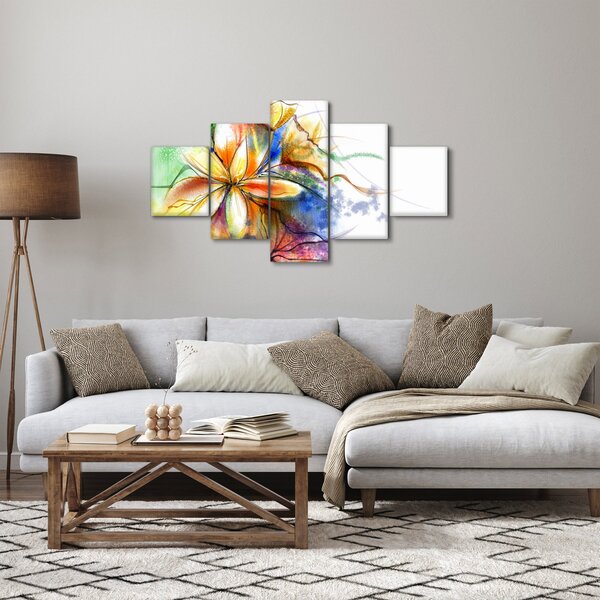 Obraz - Kwiat (125x70 cm)