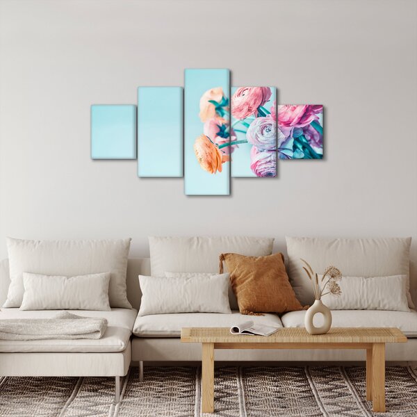 Obraz - Kwiaty w wazonie (125x70 cm)