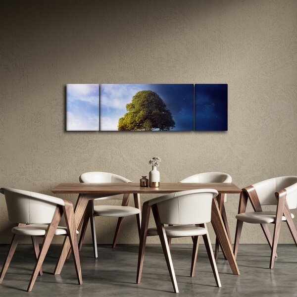 Obraz - Dzień i noc (170x50 cm)