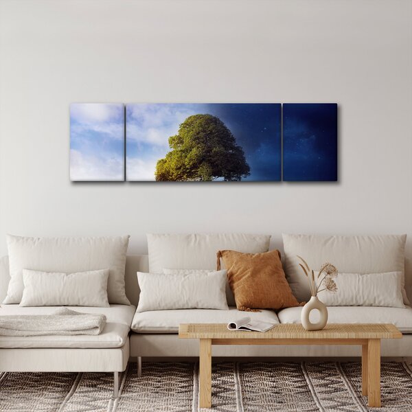 Obraz - Dzień i noc (170x50 cm)
