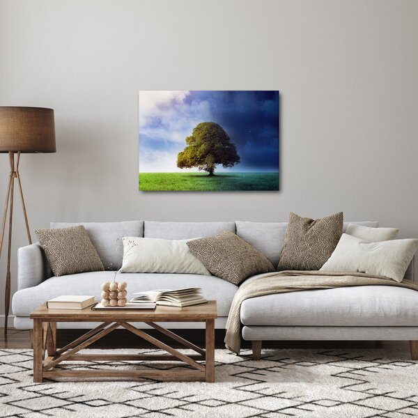 Obraz - Dzień i noc (70x50 cm)