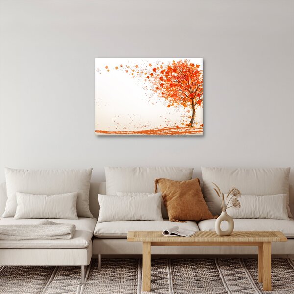 Obraz - Drzewo na wietrze (70x50 cm)