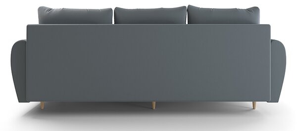 Popielata sofa rozkładana G8-N63