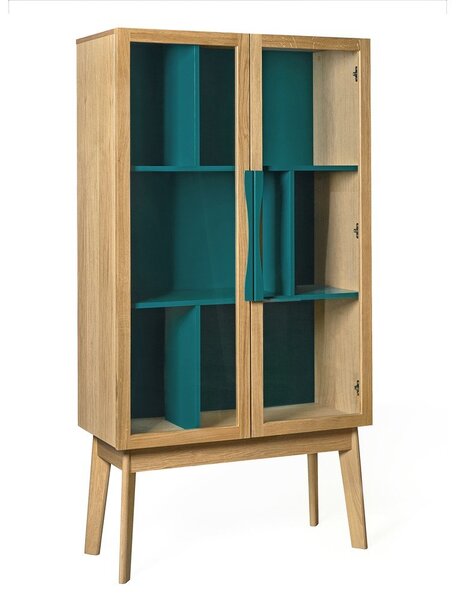 Turkusowa witryna Woodman Avon
