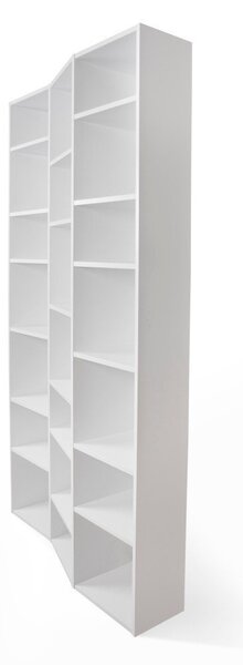 Biały regał 108x224 cm Valsa – TemaHome