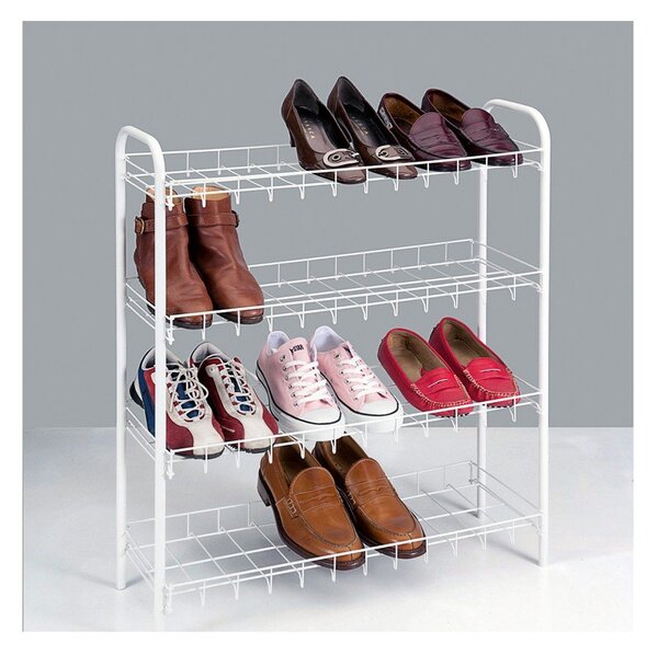 4-poziomowy regał na buty Metaltex Shoe Rack