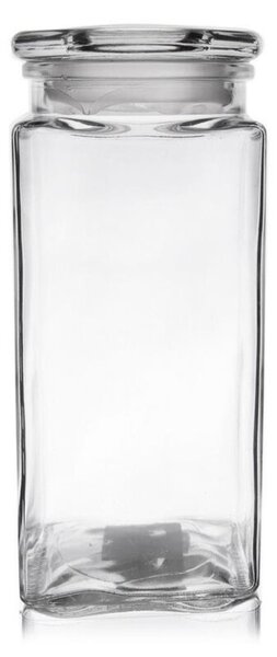 Pojemnik na żywność szklany kwadratowy 1,8 l