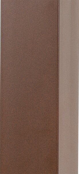 Inteligentna lampa zewnętrzna słupkowa rdzawobrązowa 80 cm z WiFi P45 - Malios