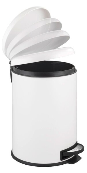 Biały kosz na śmieci Wenko Bin, 20 l