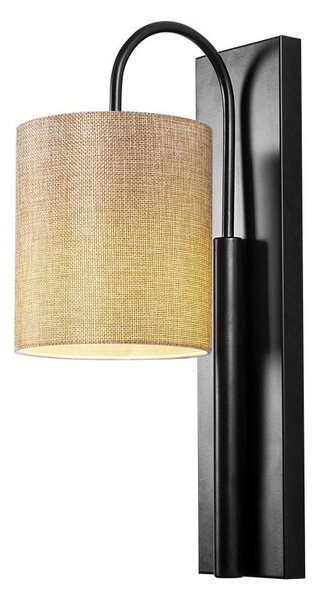 Czarny/beżowy kinkiet Baston – Opviq lights