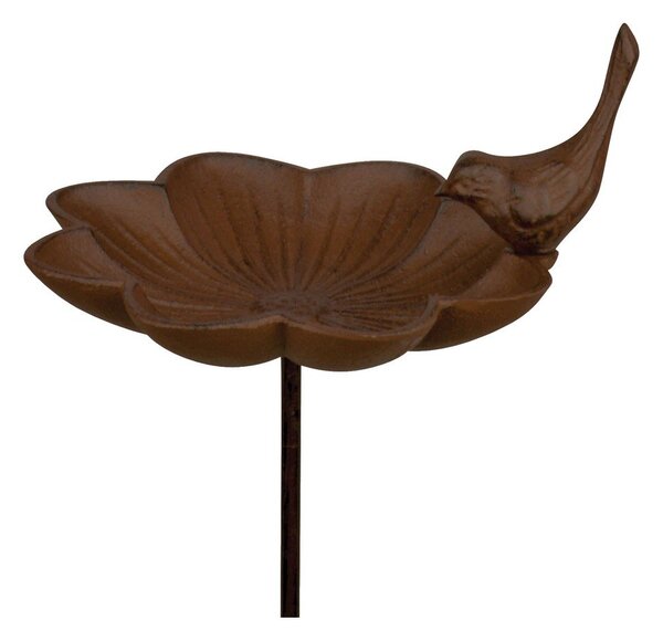 Żeliwne poidełko dla ptaków ze szpikulcem Esschert Design, wys. 91 cm