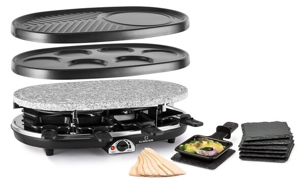 Klarstein Grill raclette All-U-Can z akcesoriami 4 w 1 dla 8 osób