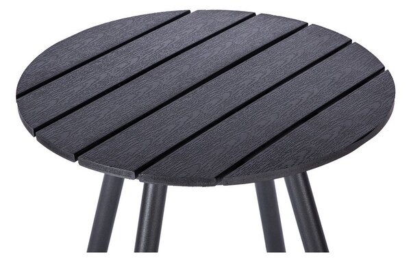 Szary stół ogrodowy Bonami Essentials Lounge, ø 51 cm