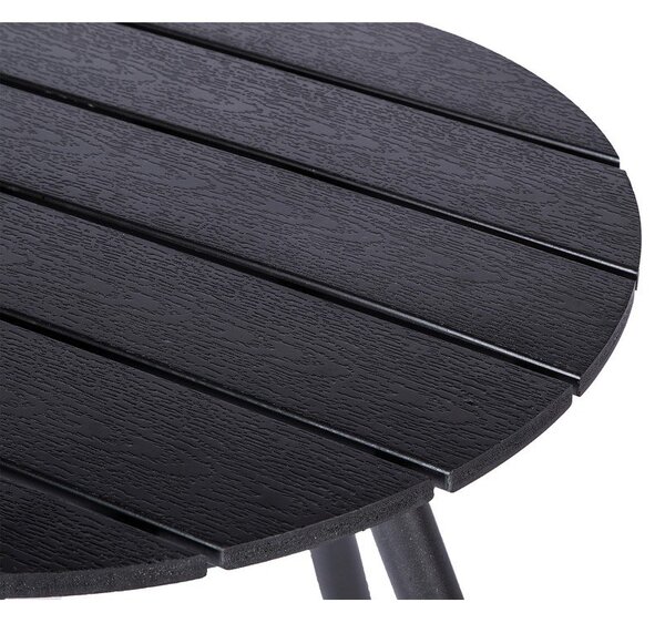 Szary stół ogrodowy Bonami Essentials Lounge, ø 51 cm