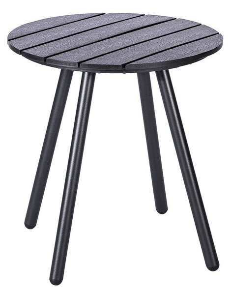 Szary stół ogrodowy Bonami Essentials Lounge, ø 51 cm