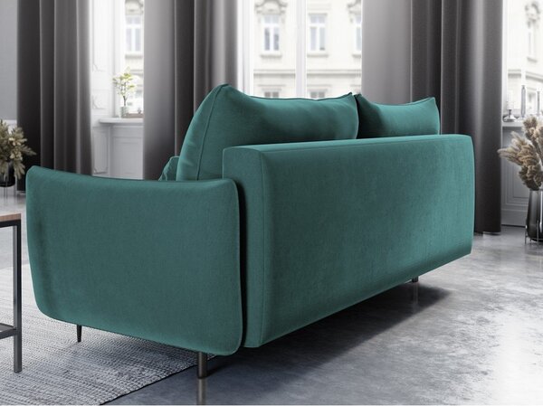 Morska sofa rozkładana ze schowkiem Cosmopolitan Design Vermont
