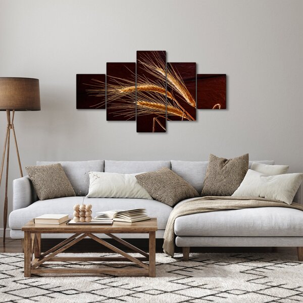 Obraz - Fragment kłosa żyta (125x70 cm)