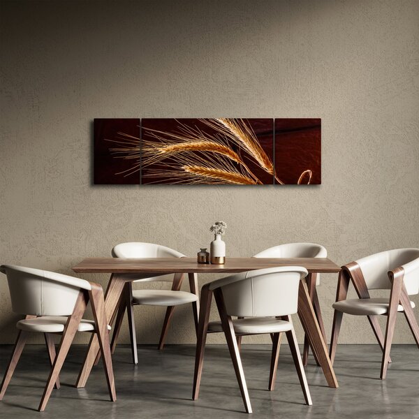 Obraz - Fragment kłosa żyta (170x50 cm)
