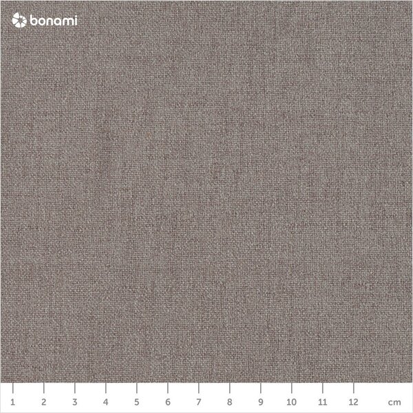 Szarobrązowe tapicerowane łóżko dwuosobowe bez stelaża 160x200 cm Mattis – Meise Möbel