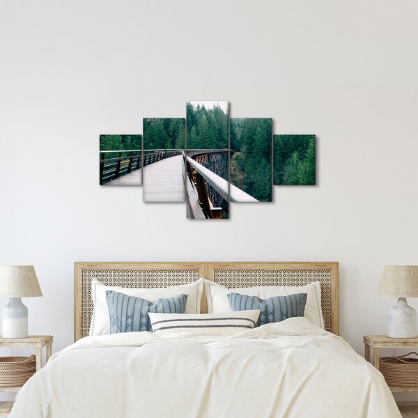Obraz - Most do wierzchołków drzew (125x70 cm)