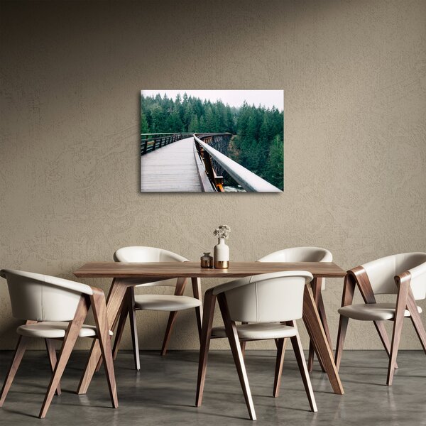 Obraz - Most do wierzchołków drzew (70x50 cm)