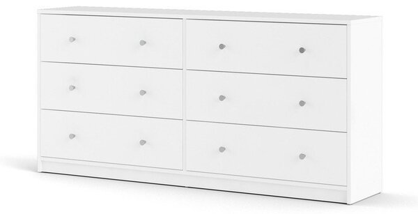 Biała komoda Tvilum May, 143 x 68 cm