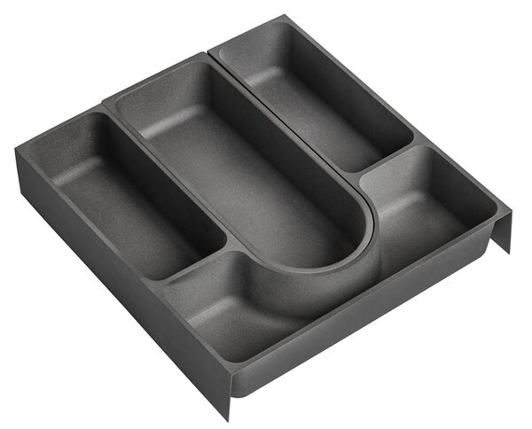 Czarna wisząca szafka pod umywalkę 60 cm G1-K25
