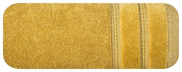 Ręcznik Glory1 (07) 50 x 90 cm Musztardowy