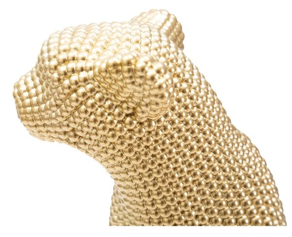 Figurka w dekorze w kolorze złota Mauro Ferretti Leopard
