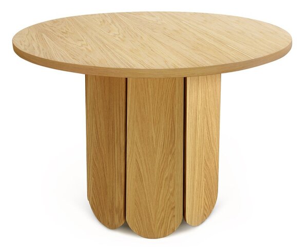 Stół w dekorze dębu Woodman Soft, ø 98 cm