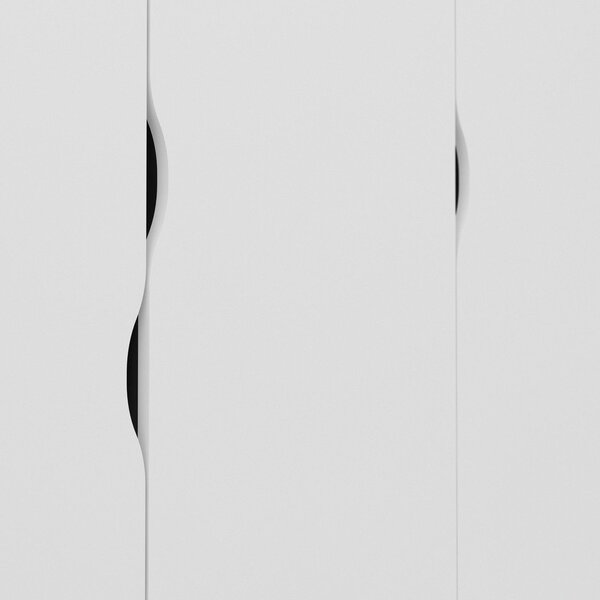 Biała szafa Tvilum Oslo, 147 x 200 cm