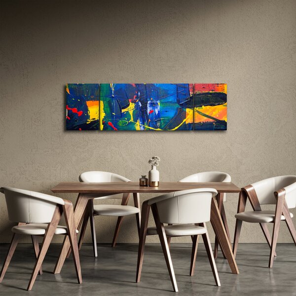 Obraz - Abstrakcja (170x50 cm)