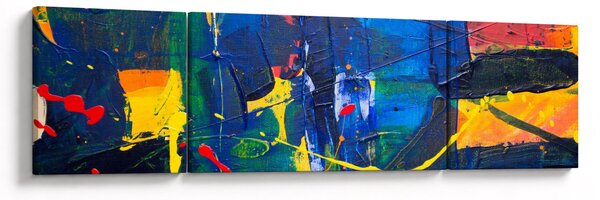 Obraz - Abstrakcja (170x50 cm)