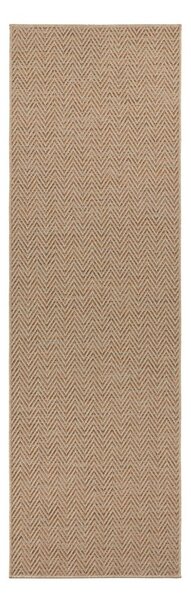 Jasnobrązowy chodnik odpowiedni na zewnątrz 80x250 cm Nature – Hanse Home