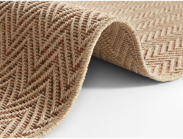 Jasnobrązowy chodnik odpowiedni na zewnątrz 80x250 cm Nature – Hanse Home