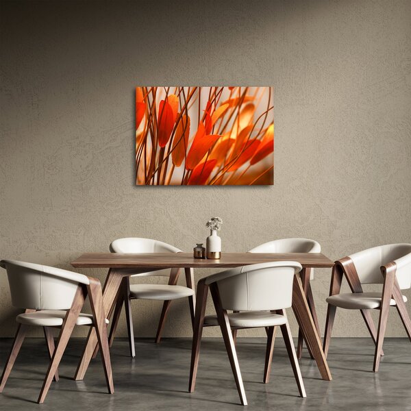 Obraz płatków kwiatów (70x50 cm)