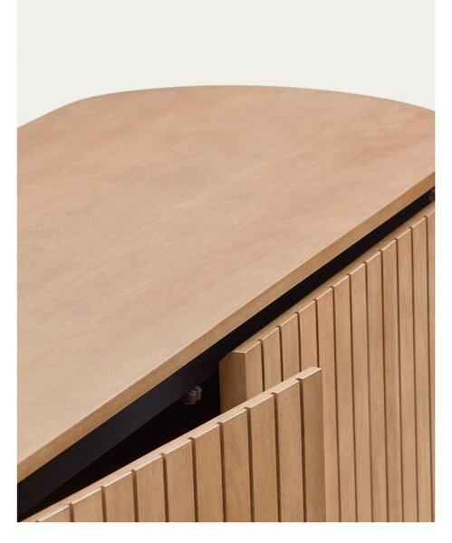 Niska komoda z litego drewna mango 120x80 cm Licia – Kave Home