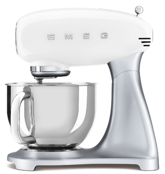 Robot kuchenny planetarny SMEG SMF04WHEU 800W Biało-stalowy