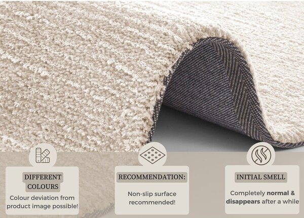 Beżowy dywan Mint Rugs Supersoft, 120x170 cm