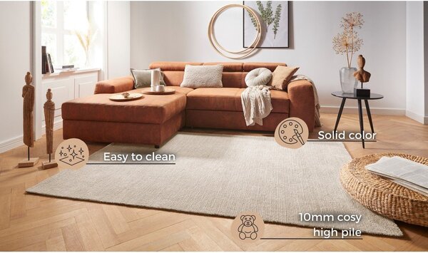 Beżowy dywan Mint Rugs Supersoft, 120x170 cm